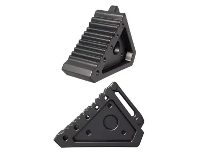 wheel chock 3D print model