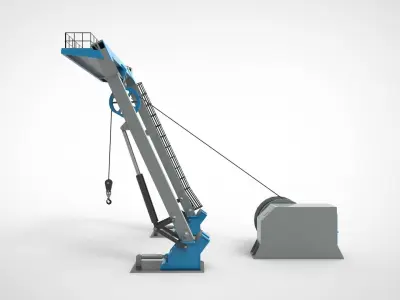 Offshore Lifting Equipment 3D model buy
