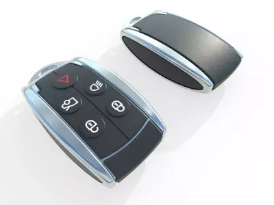 Car key Model 5 Low-poly 3D model