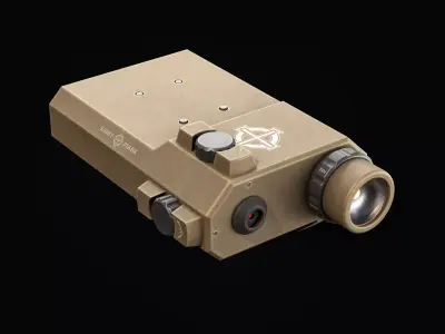 Sight Mark Laser Light Low-poly 3D model