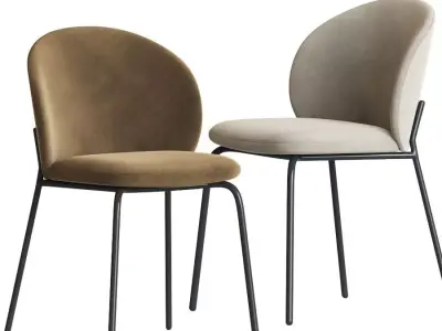 Princeton Chair by BoConcept 3D model