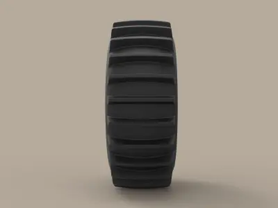Wheel of SHERP 3D model