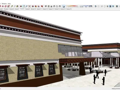 Sketchup Museum 105 3D model