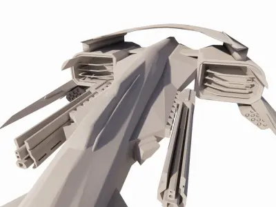 Spaceship-spacecraft-31 3D model