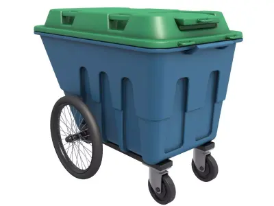 Trash Container 3D model buy