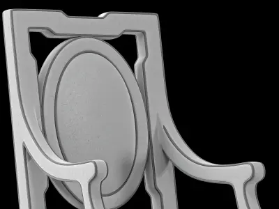 jumbo collection satin chairs 3D model