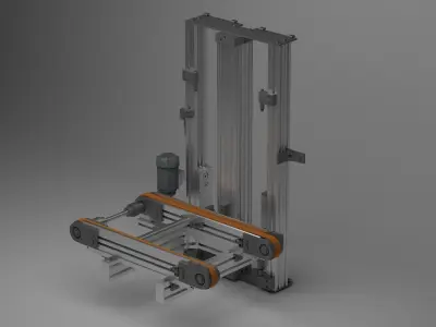 electric lift 3D model