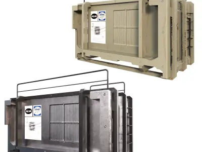 Rooftop unit 3D model get