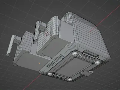 Deep Air Fryer  Free 3D model