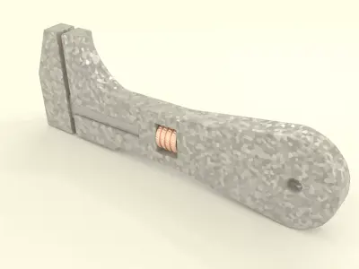 Adjustable key 3D model