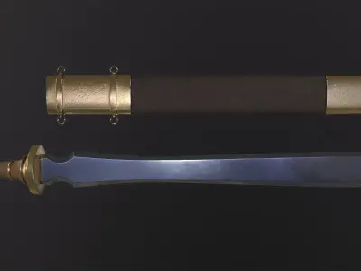Fantasy Swords Collection PBR 3D Model Pack