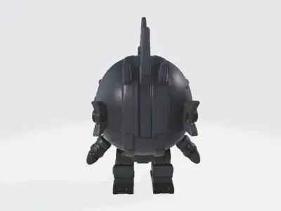 Under water robot 3D model