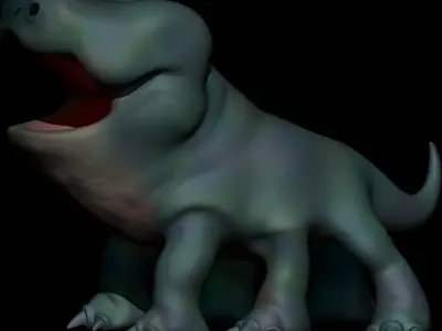woola dinosaur 3D model