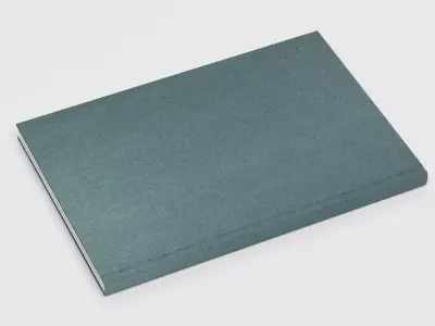 Blank Book V5 - Realistic Publication 3D model