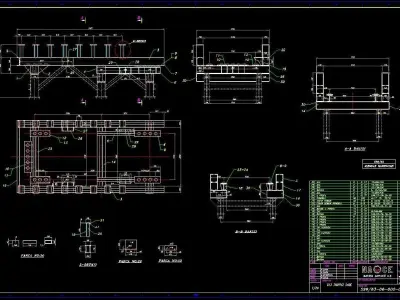 G13 vibrating feeder and hopper 3D model