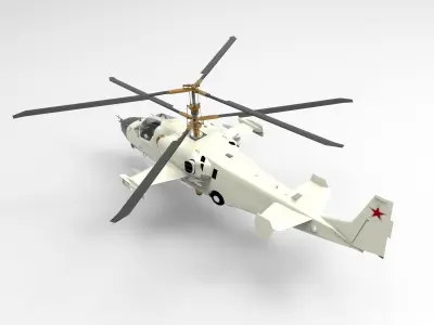 Kamov Ka-52 Alligator 3D model purchase