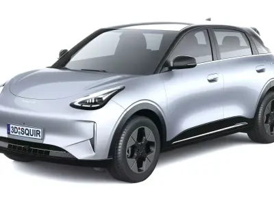 Geely Geome Xingyuan 2026 3D model