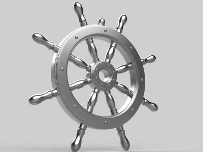 Vessel Wheel  3D model