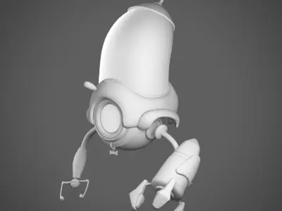 Little Robot 3D model get