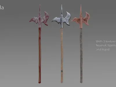Medieval Pack Game Ready Low-poly 3D model