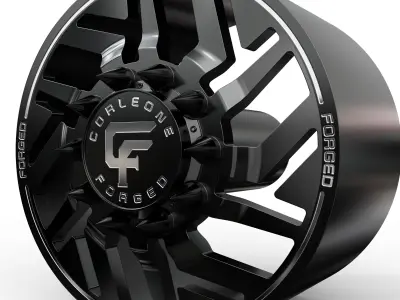 corleone front dedalo dually wheel 3D print model