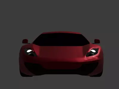 McLaren MP12 - 3D Car Model 3D model