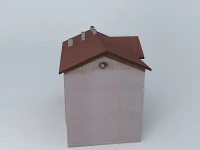 Old Train Station Free 3D model
