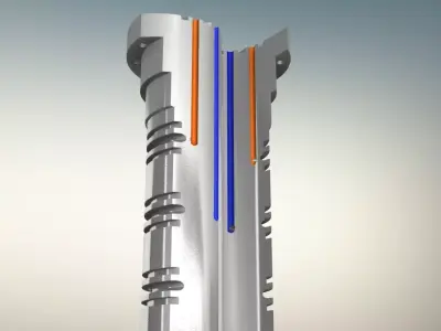 Air Manifold Shaft 3D model