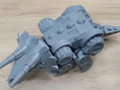 Mechanical Triceratops 3D model