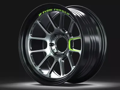 Viper 6x6 FlowForged 3D model