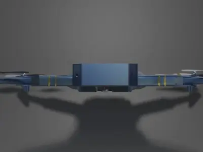 MAVIC PRO DJI DRONE  3D model