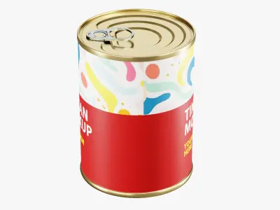 Tin Can 2 3D model purchase