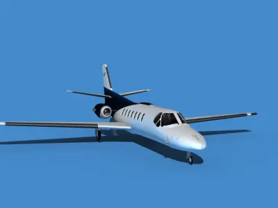 Cessna Citation V 560 Encore V04 3D model