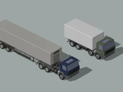 freight transportation  3D model