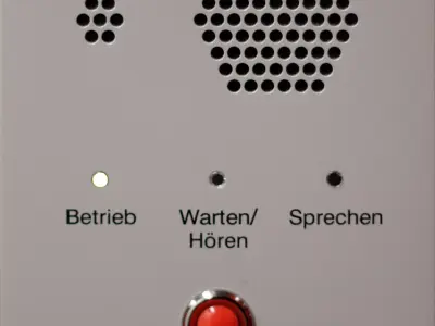 intercom from german train Free low-poly 3D model