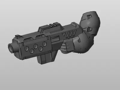 CHIBI-TECH SD - DOMINATOR ARM 3D print model