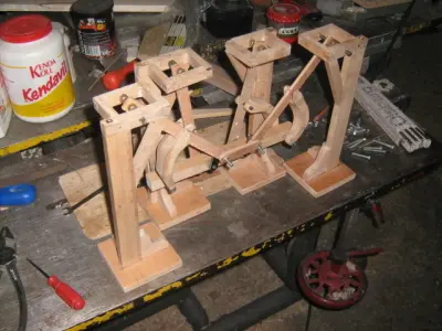 Chebyshev Mechanism  Chebyshev Lpegetje  Free 3D model