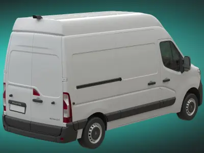 Renault Master 2020 PanelVan L2H3 3D model