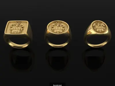 The Five Sigils 1 3D Model Pack