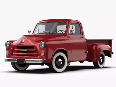 Dodge C-3 1955 3D model