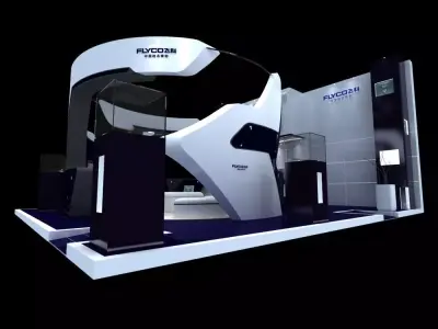 Exhibition - Area -6X6-3DMAX2009-08 3D model