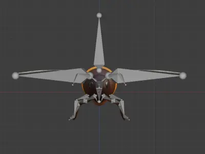 Realistic Honey Bee Rigged for Animation Low-poly 3D model