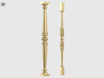 Decorative Balusters 3D print model