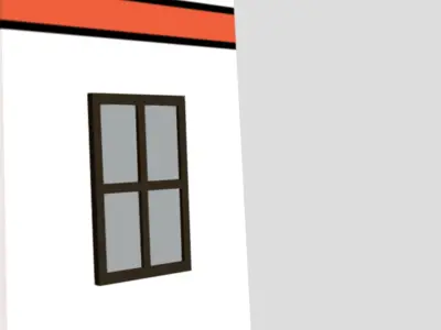 Lighthouse - Low-poly PBR Model Low-poly 3D model