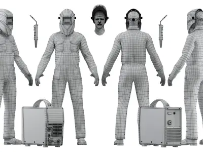 Welder 3D model