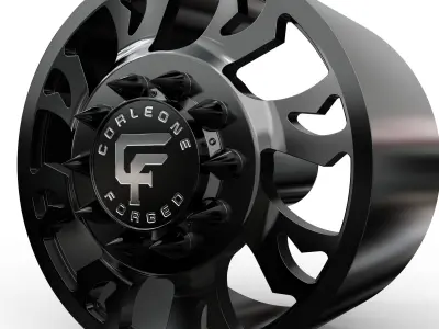 corleone front lucchese dually wheel  3D print model