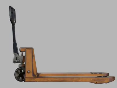 Pallet Truck 3D model Low-poly 3D model