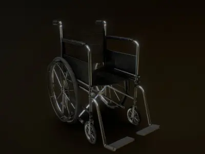 WhellChair wheelchair Free 3D model