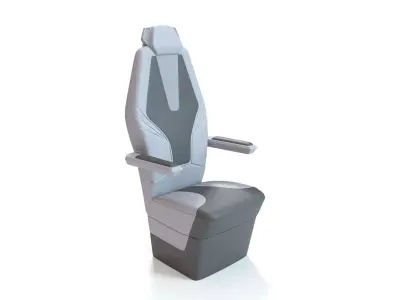 Vehicle Seat 2 3D model 3D model