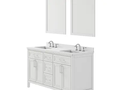 OVE Mayfield 60 Vanity 3D model